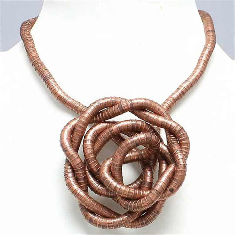 5mm 90cm Iron Flexible Twisted Snake Chain Necklace in 12 Vibrant Colors