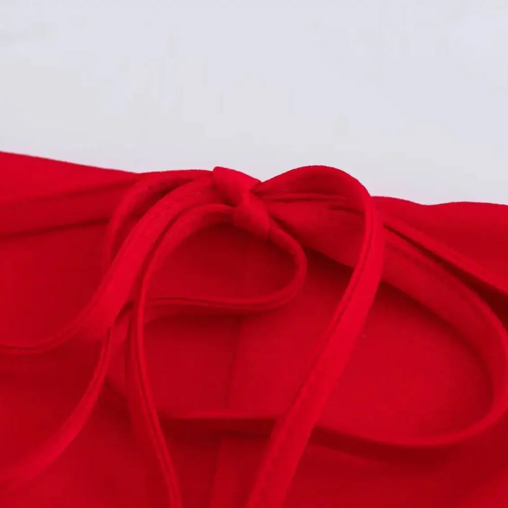 Silk Backless Strap Dress For Party And Evening Occasion