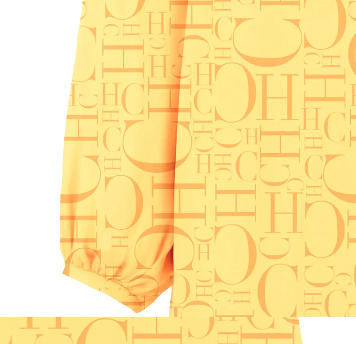 Women's Round Neck Print Dress Loose Casual Long Sleeve