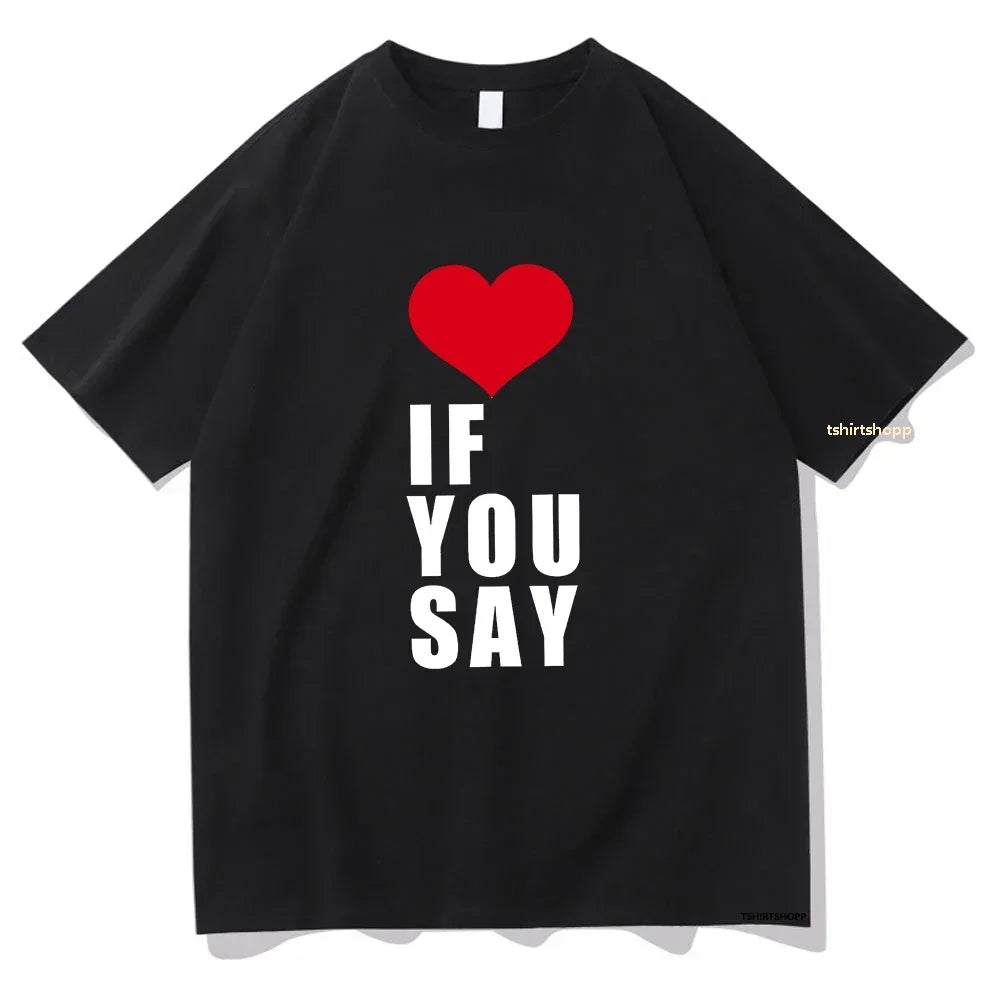 Romance Untold Kpop Love T Shirts for Men and Women Unisex Cotton Summer Aesthetic High Quality Tees