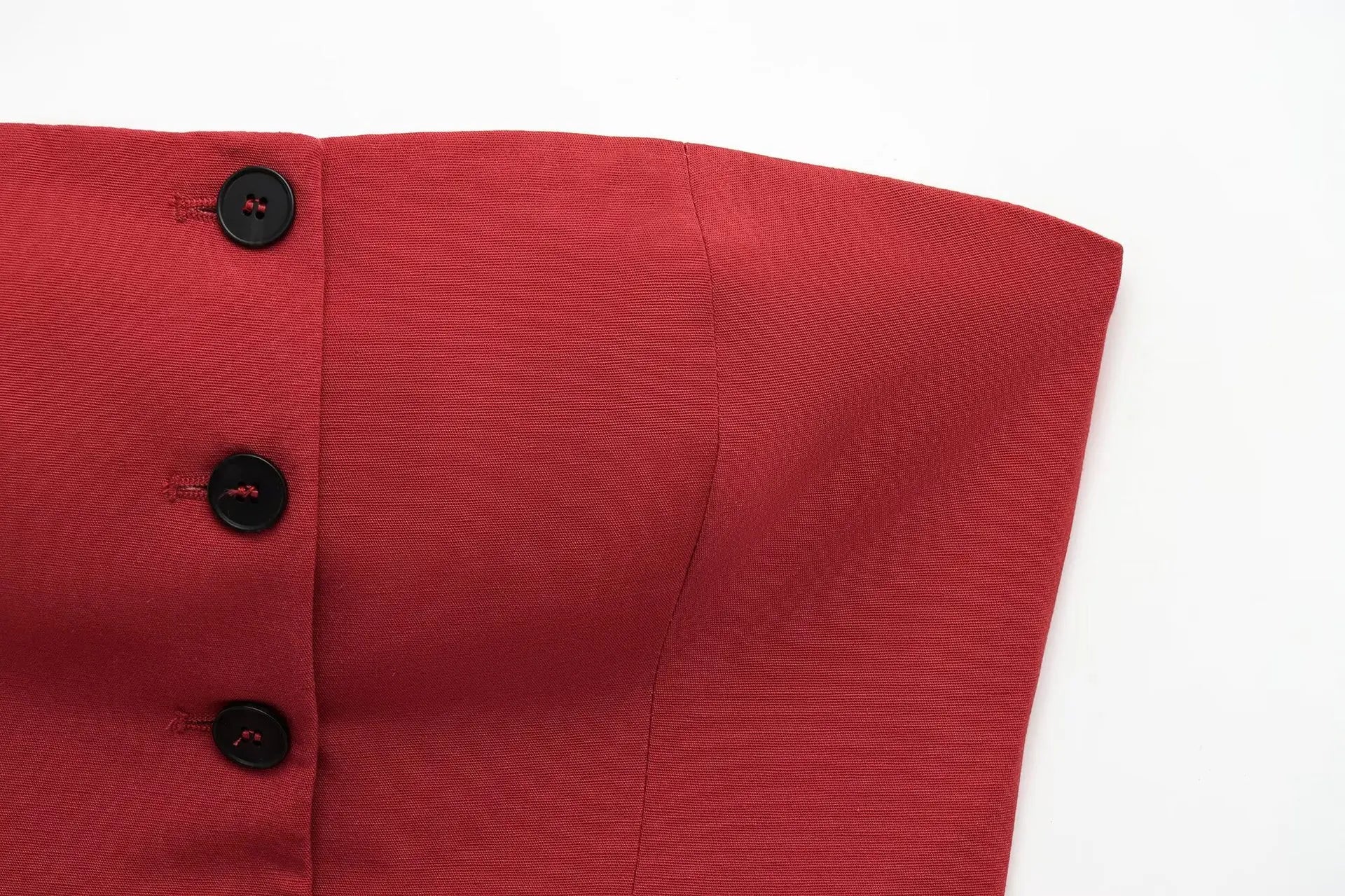 Women's Slim-Fit Tube Top and High Waist Wide Leg Pants Set for Spring and Summer Fashion