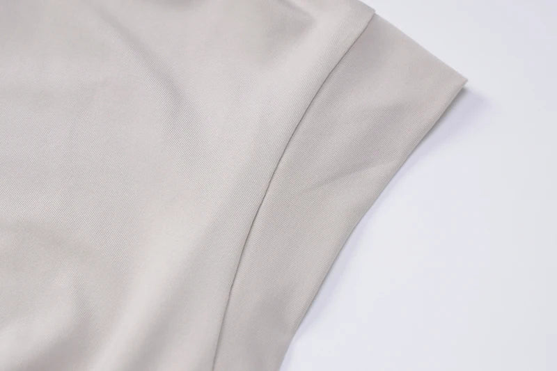 Women's Sleeveless Zipper Neck Sexy Bodycon Jumpsuit One Piece Stylish Summer Streetwear Party Gym Romper Overalls