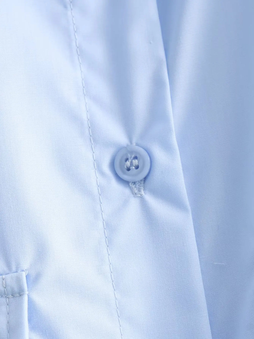 Women's Casual Long Sleeve Solid Blouse with Pockets Loose Fit Versatile Office Shirt Top