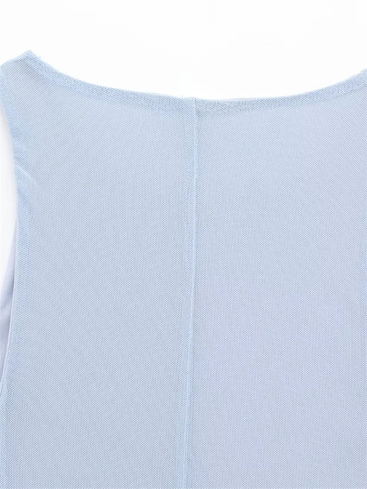 Halter Neck Sleeveless Bodycon Maxi Dress With Side Slit