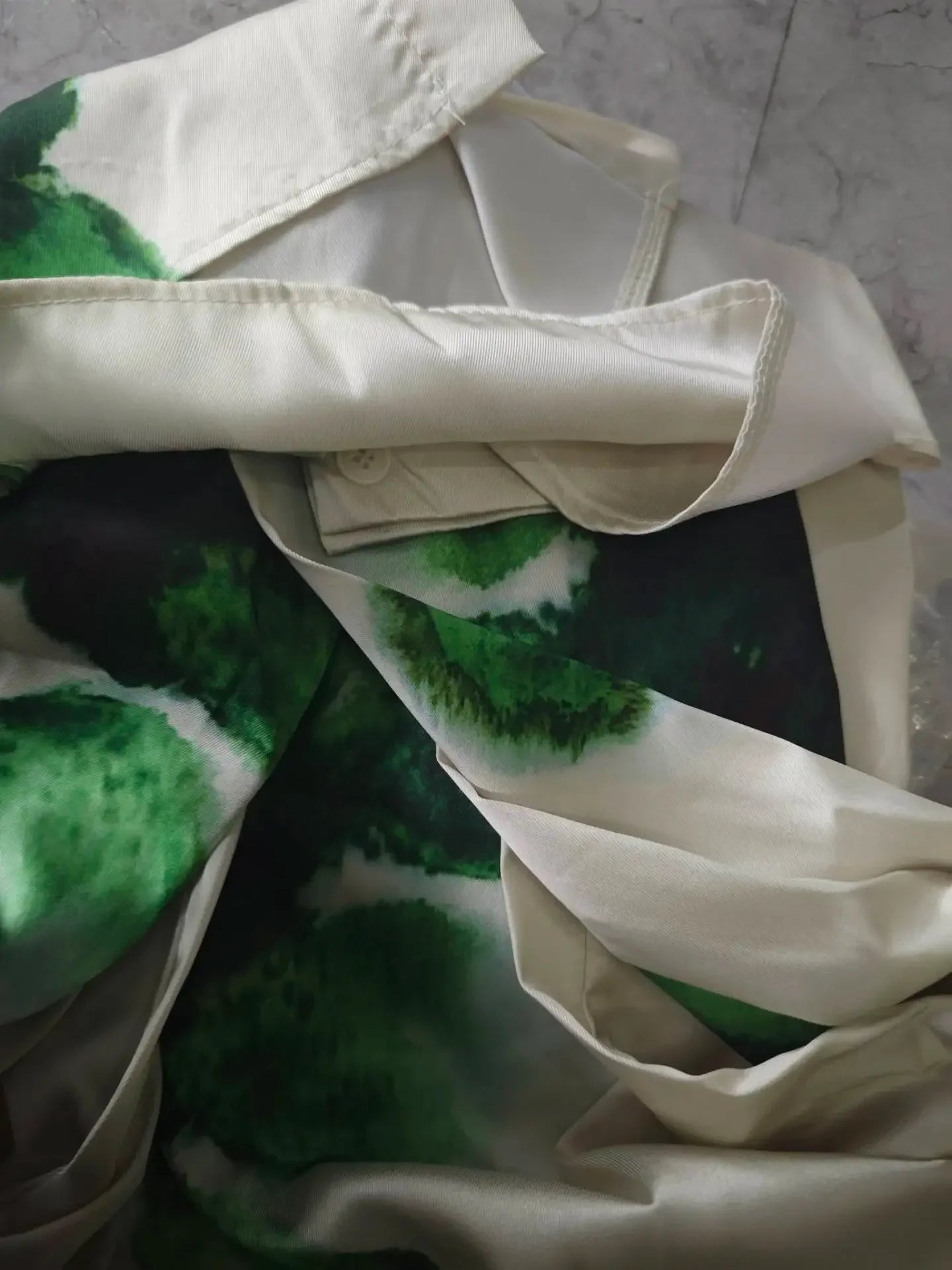 Floral Print Button-Up Shirt and Elastic Waist Wide Leg Pants Summer Set for Women