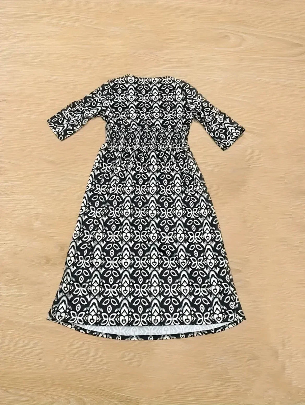 Bohemian Floral Wrap Dress Women V Neck Summer Casual