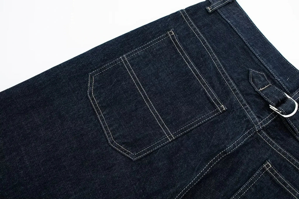 Women's Denim Jacket and Baggy Pants Set Casual Loose Streetwear Outfit