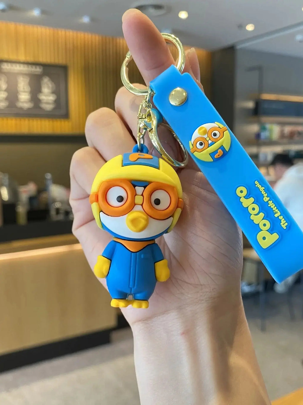 Creative Cartoon Beaver Key Chain Backpack Hanger Car Pendant