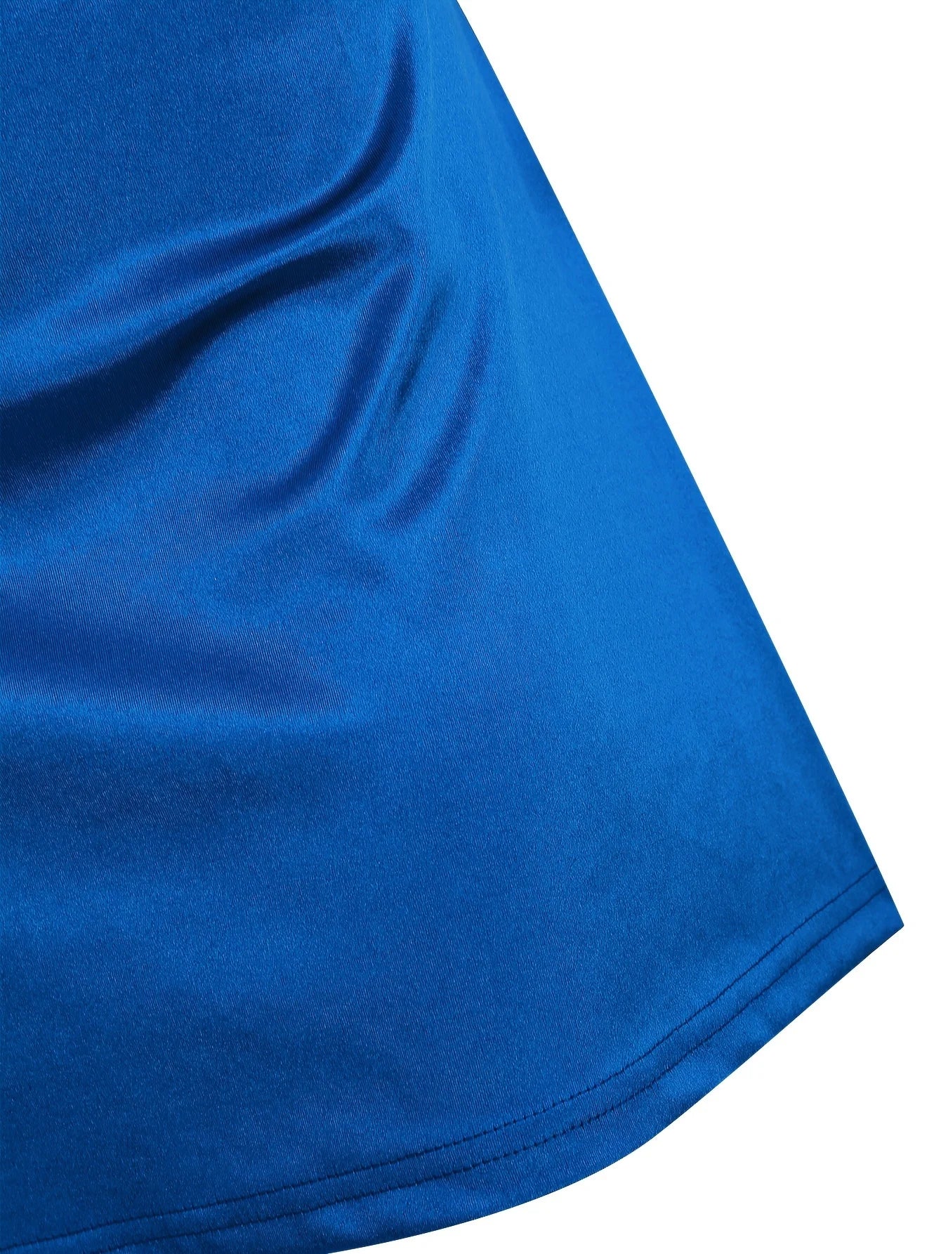 Elegant Satin Hip Suspender Dress For Women Evening Wear