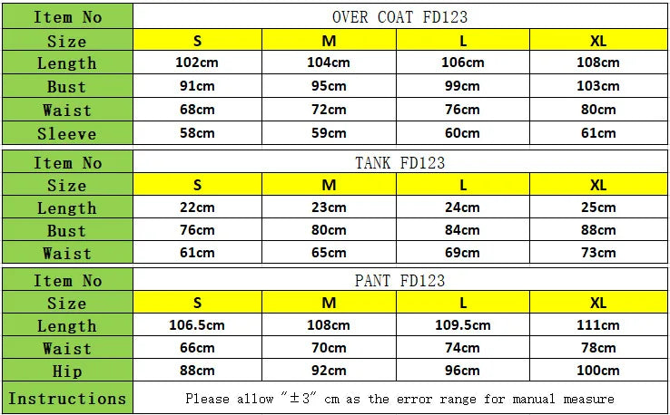 Three Piece Women's Outerwear Set with Long Sleeve Coat, Tank Top, and Flared Trousers