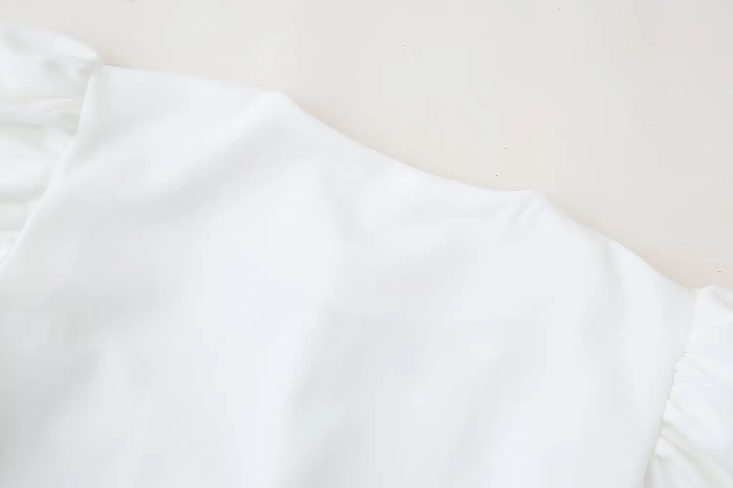 Women Summer Casual Pants Suit with Puff Sleeve Shirt and Elegant Long Pants Matching Set