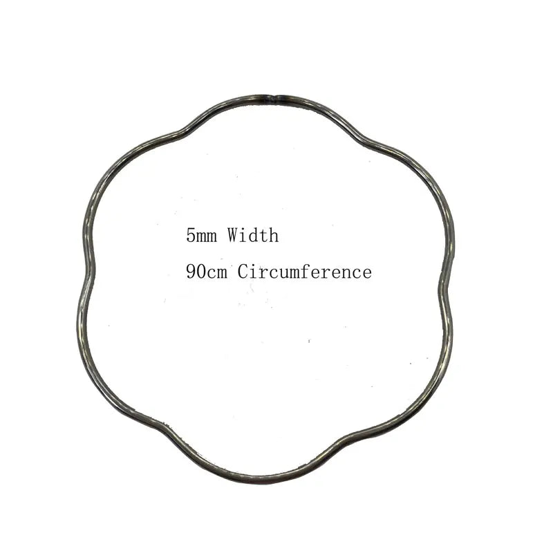 5mm 90cm Iron Flexible Twisted Snake Chain Necklace in 12 Vibrant Colors