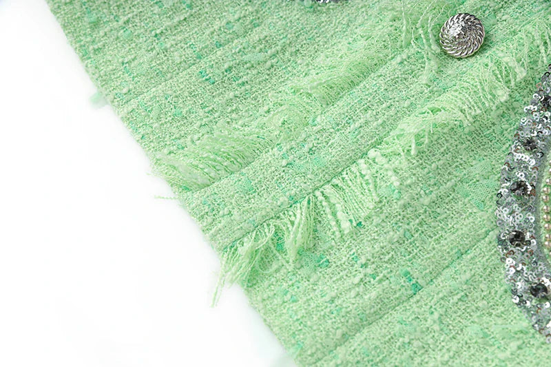 Rhinestone Sequin Halter Backless Party Sexy Mini Dress