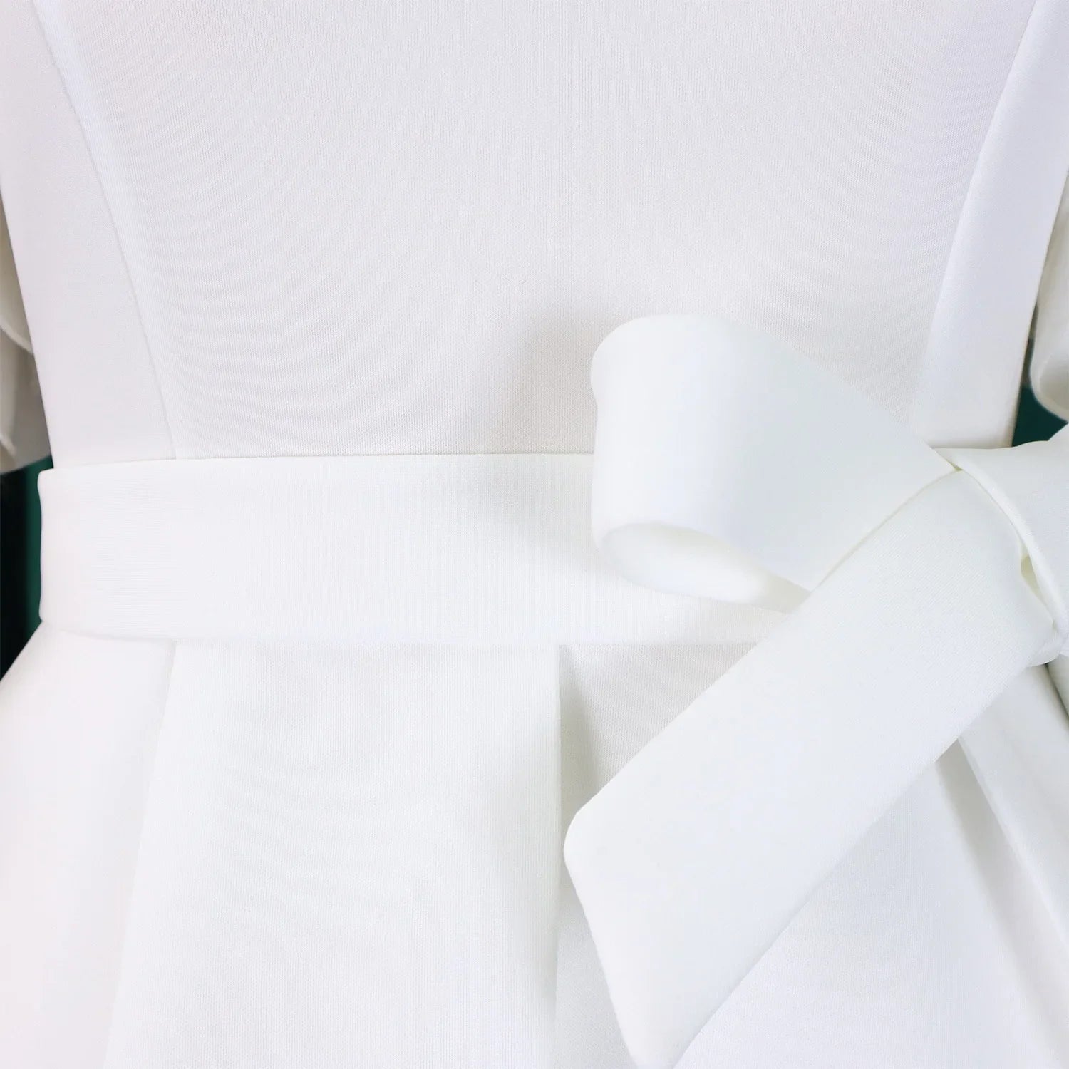 V Neck Bodycon Midi Dress With Ruffle Sleeves For Women