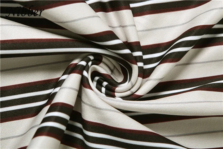 Sexy Hollow Ruched Jumpsuit for Women Irregular Hipster Stripe Print Full Sleeve Midnight Fit Workout Overalls