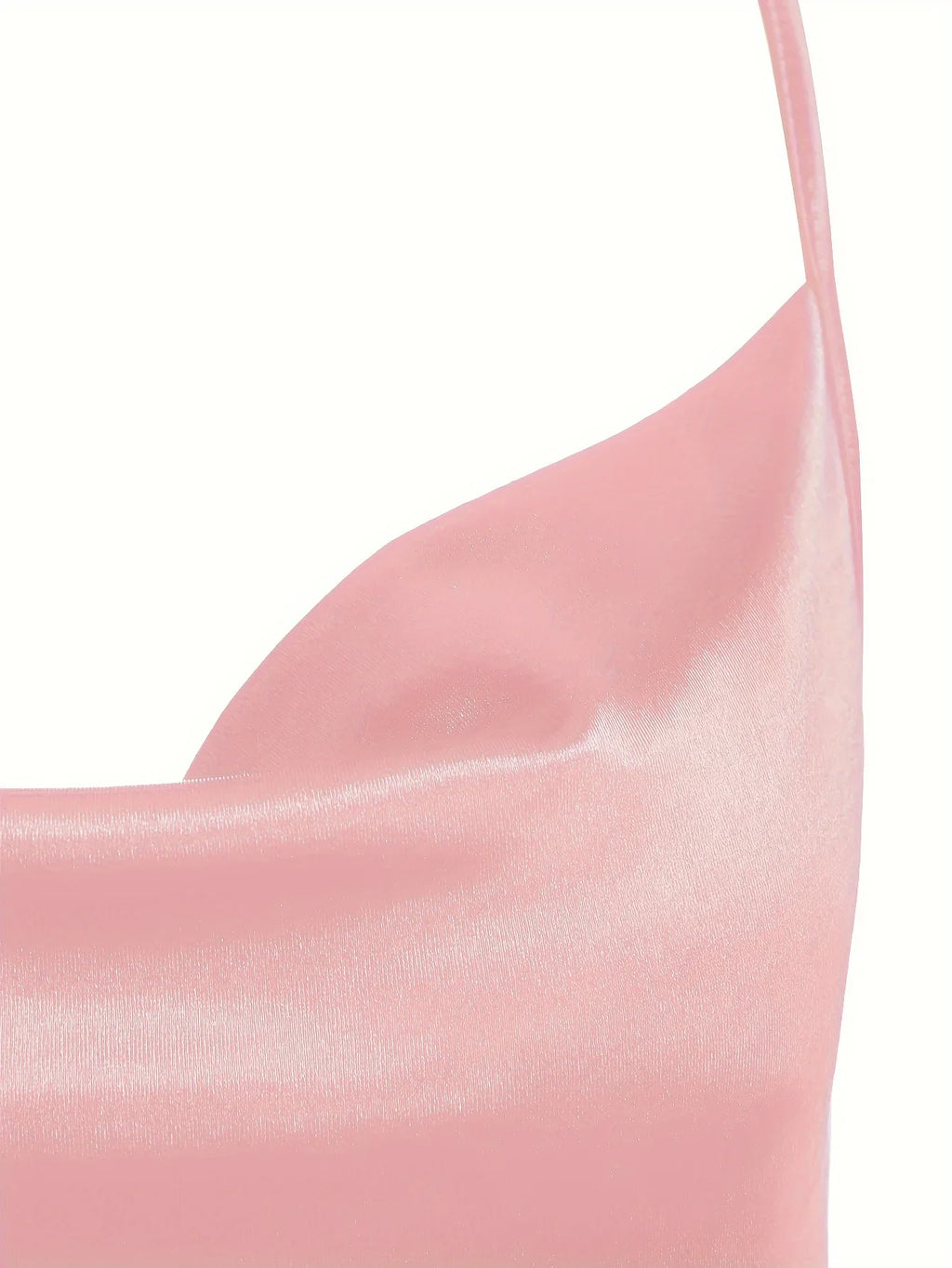 Elegant Satin Hip Suspender Dress For Women Evening Wear