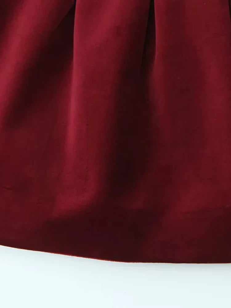 Velvet Fitted Mini Dress For Women V Neck Thin Straps Party