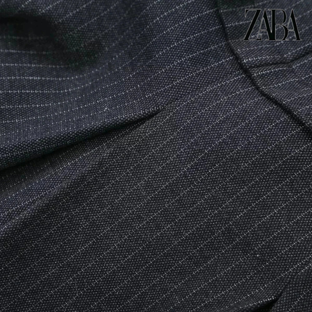 Black Backless V Neck Sleeveless A Line Pleated Dress