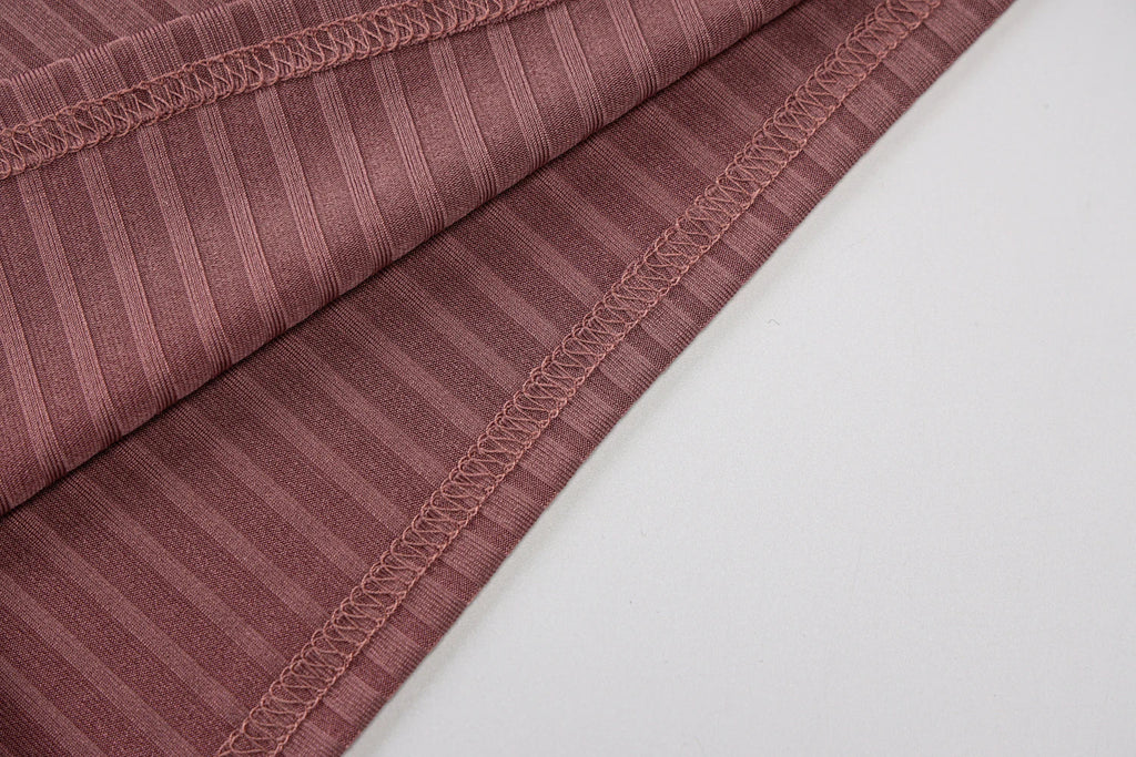 Ribbed Backless Mini Dress With Square Collar For Nightclub