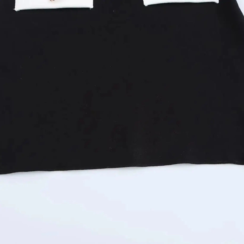 Stretch Knit Mini Dress For Women Elegant Tank Dress