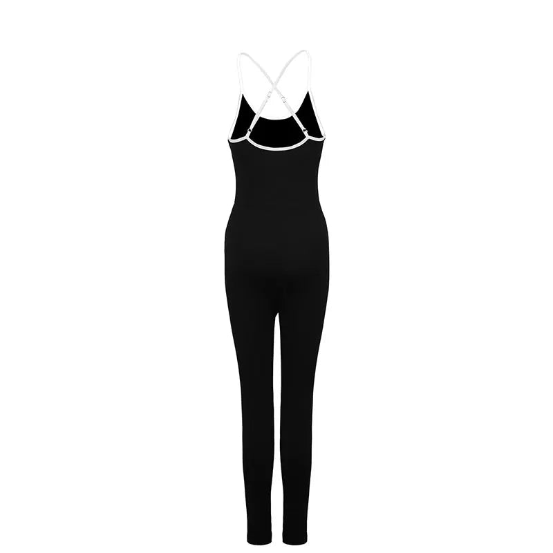 Backless Bodycon Jumpsuit For Women Sling Style Summer