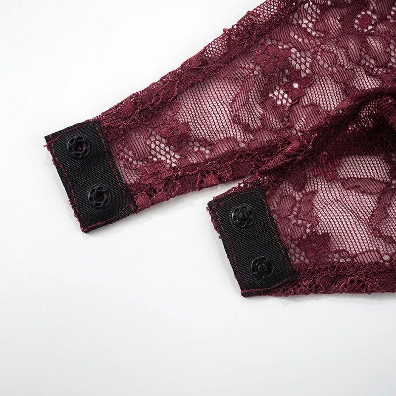 Mesh Lace Maxi Dress Sheer Backless Y2K Beach Outfit