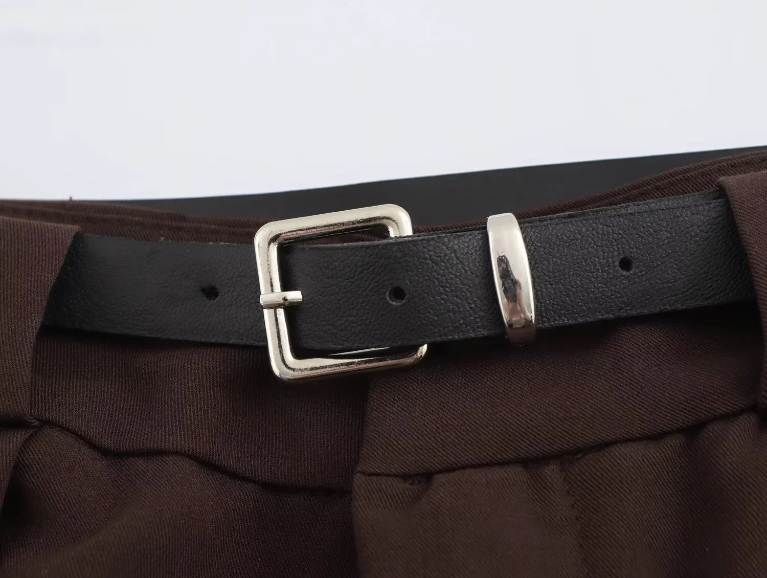 Women's Casual Sleeveless V-Neck Suit Vest and Mid Waist Pants Set for Autumn