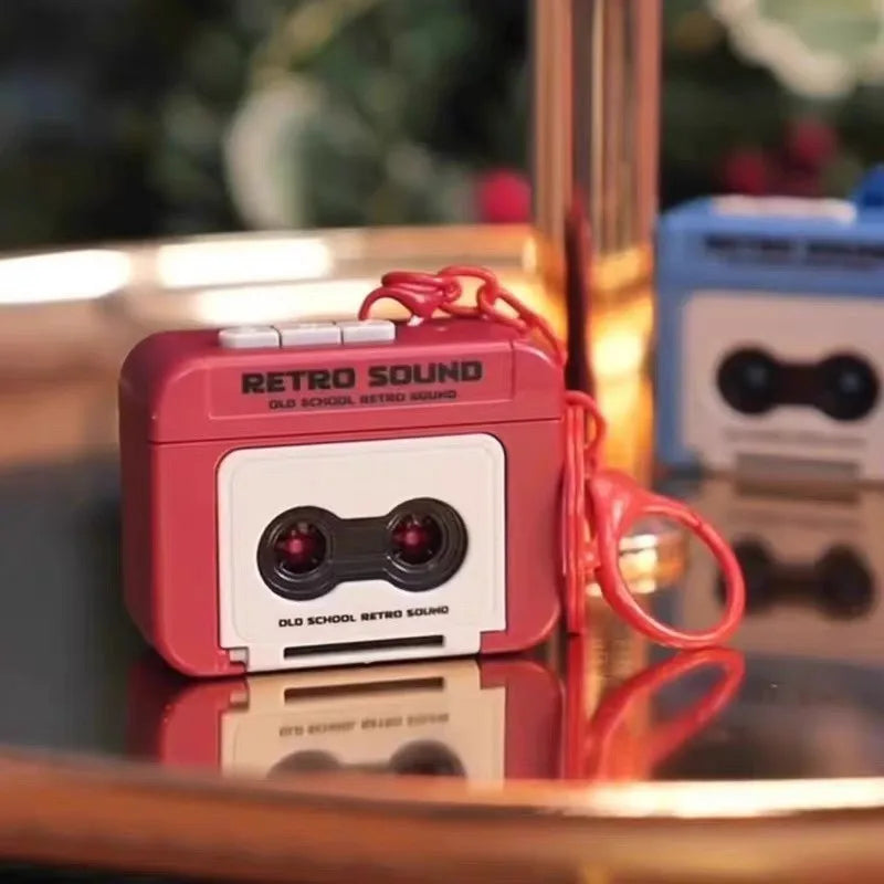 Mini Portable Retro Music Box Keychain Pendant Gift for Friends and Family