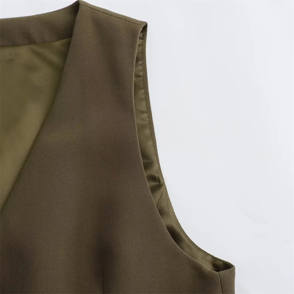 Women's Slim Fit Short Tank Top and Wide Leg Pants Set for Effortless Style and Comfort