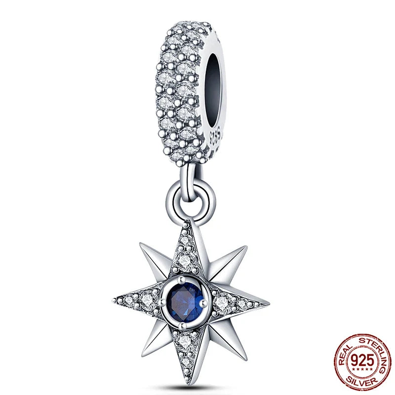 925 Silver Devil's Eye Charms Beads for Women DIY Jewelry Making