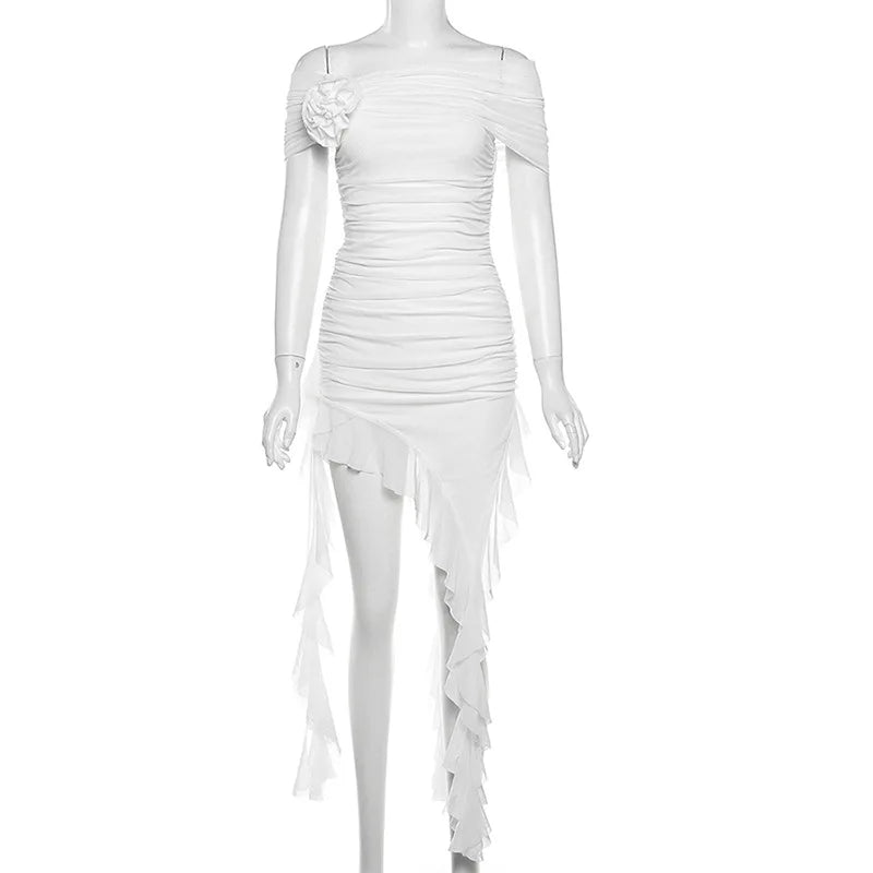 Elegant Bachelor Party Dress With Tassel Detail Evening