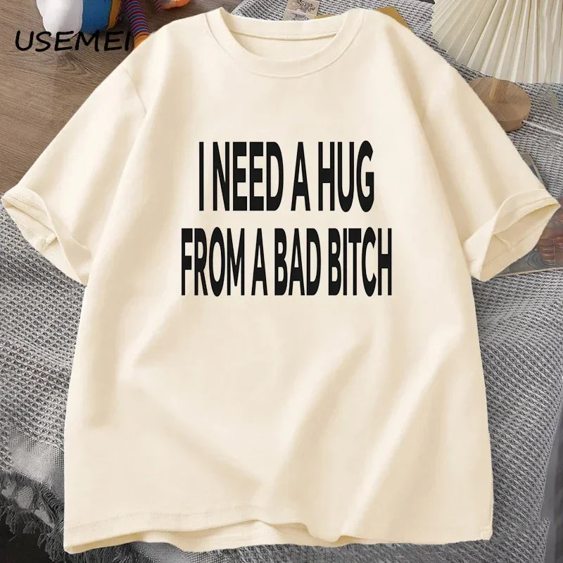 Casual Cotton T Shirt with Summer Print for Women and Men