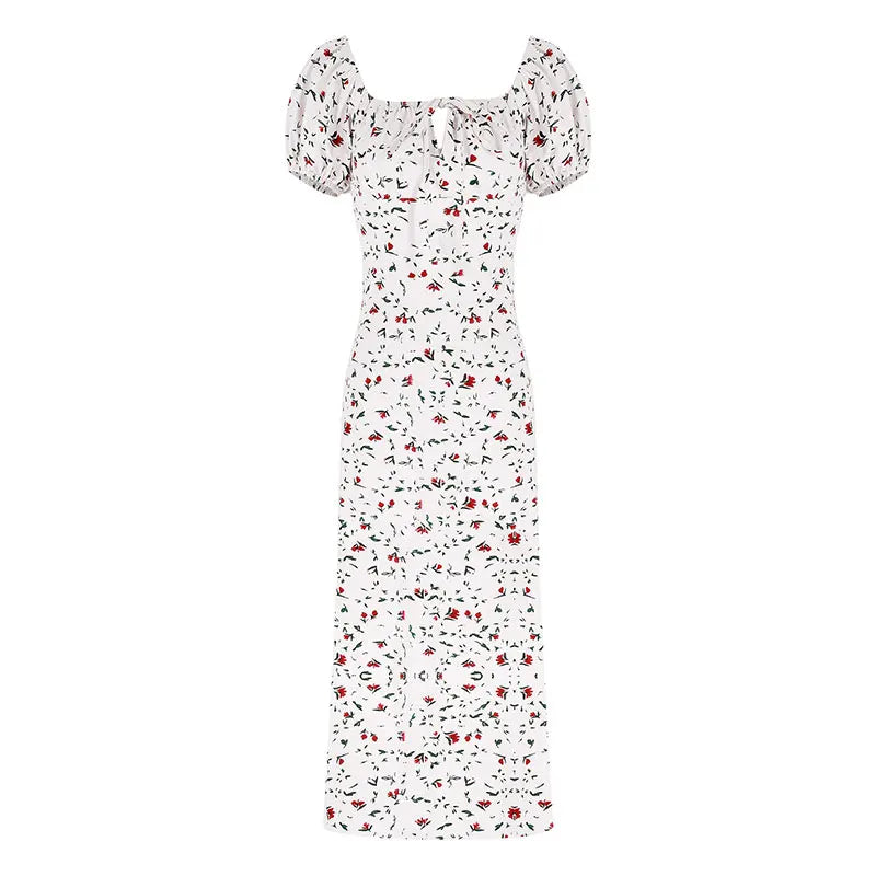 Womens Summer Dress Hollow Out Split Casual Club Wear