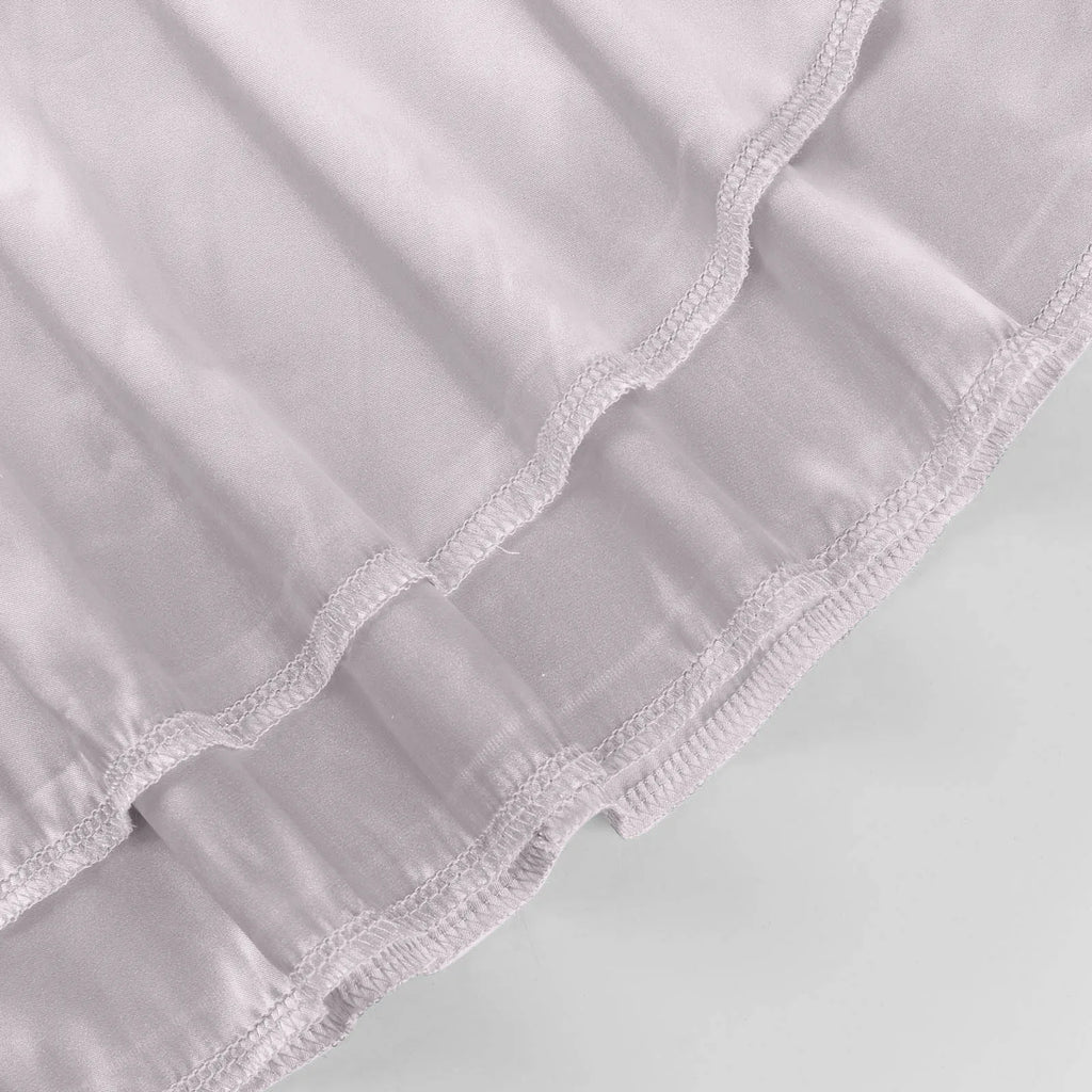 Backless Satin Party Dress With Cowl Neck Spaghetti Straps