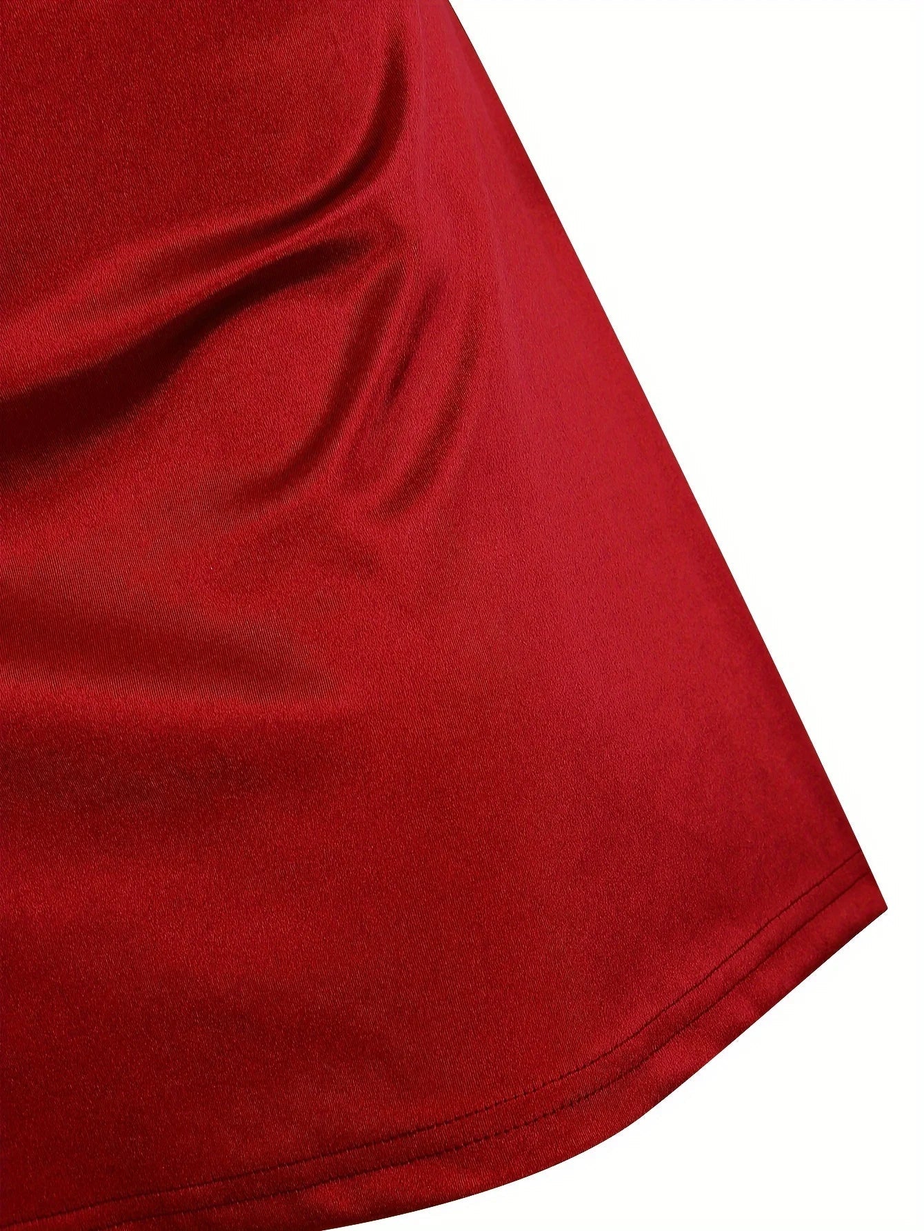 Elegant Satin Hip Suspender Dress For Women Evening Wear