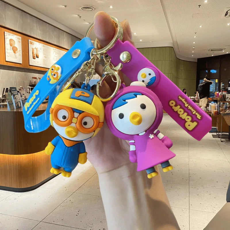 Creative Cartoon Beaver Key Chain Backpack Hanger Car Pendant