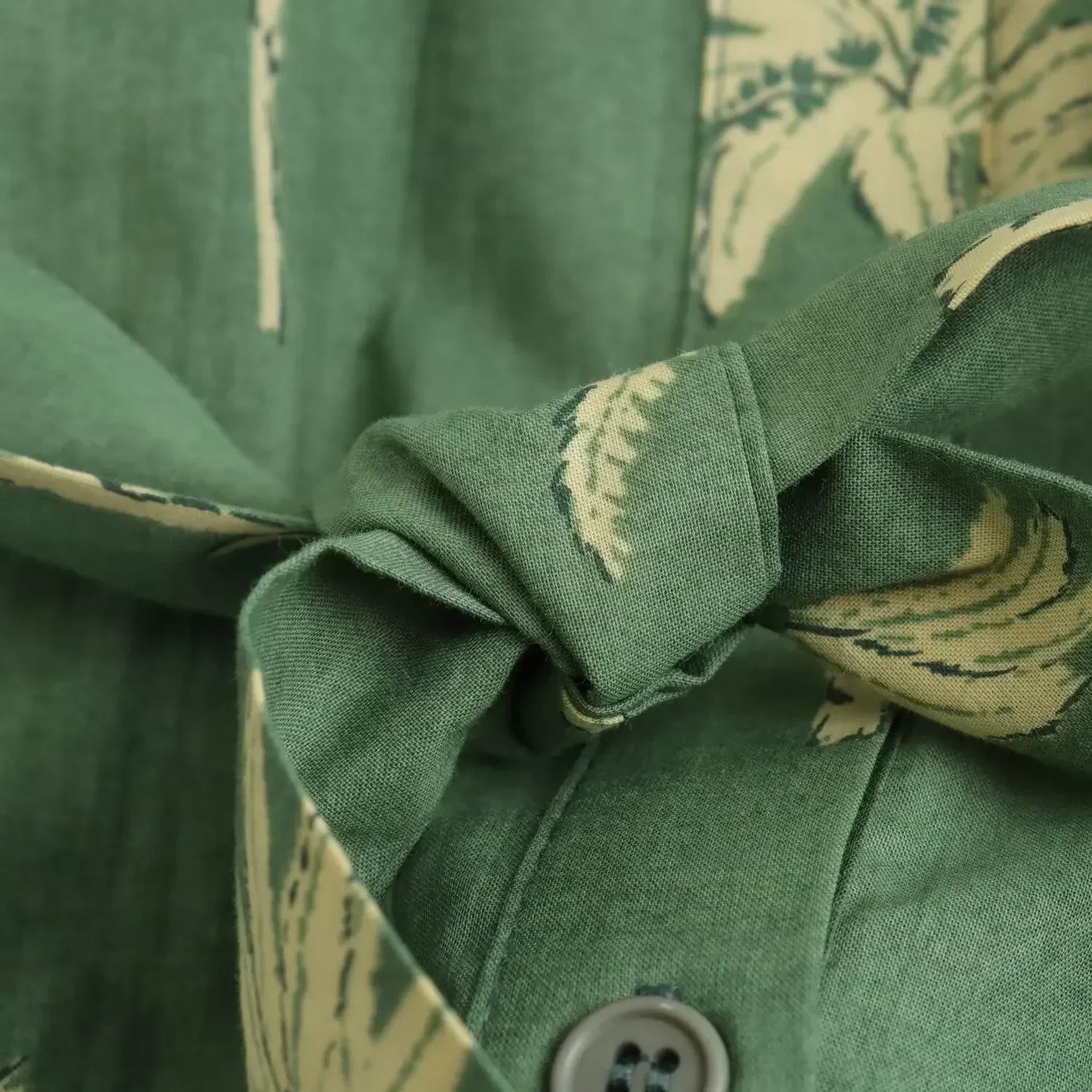 Printed Belted Long Sleeve Shirt Dress Chic Spring Women