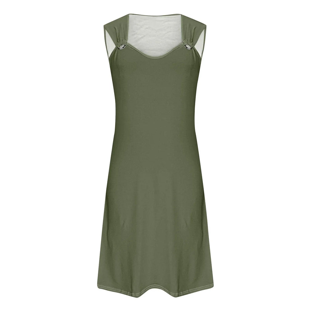 Sleeveless Slip Dress for Summer Casual Everyday Wear