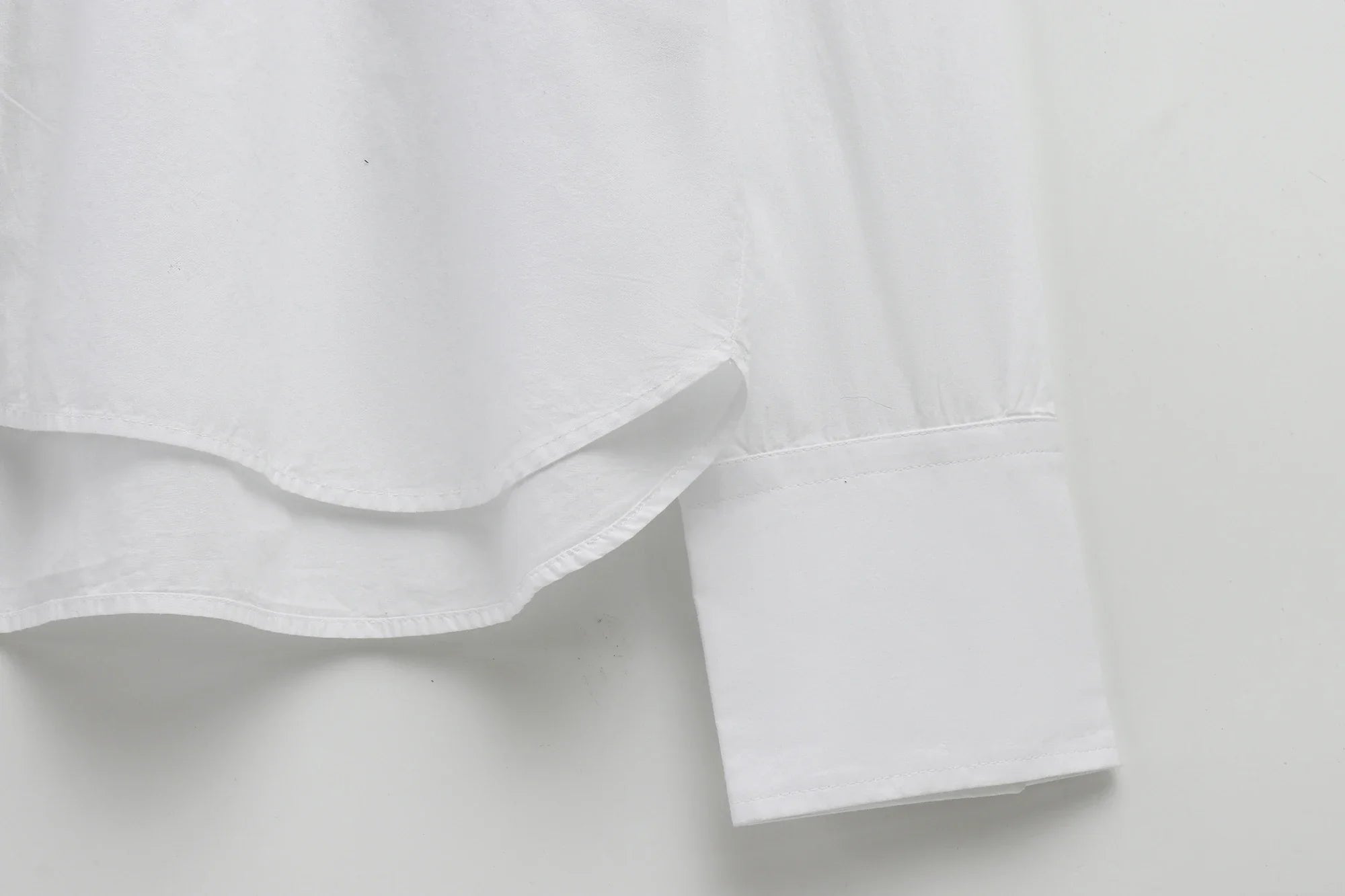 Women's Long Sleeve Lace Up Doll Collar Blouse Single Breasted Chic Street Style Shirt for Spring and Autumn