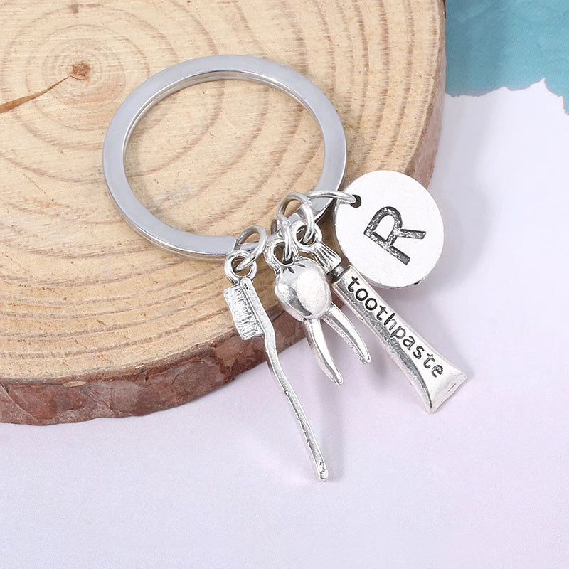 Dad's Hand Tools Keychain Pendant Gift for Father's Day Unique Keyring Jewelry for Men