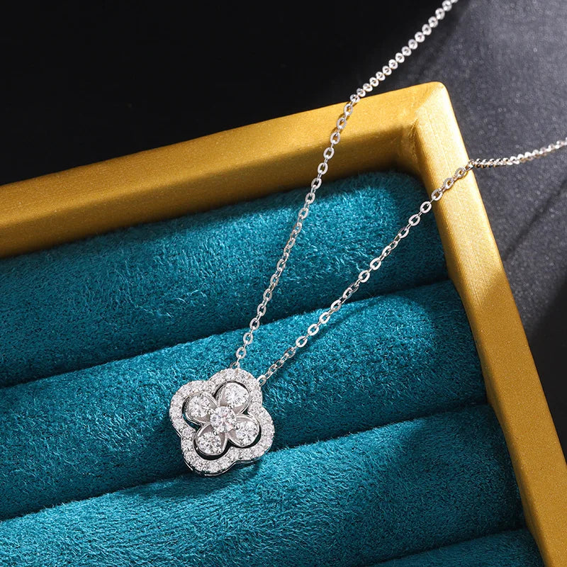 Stainless Steel Heart Necklace for Women Simple Pendant Jewelry Gift