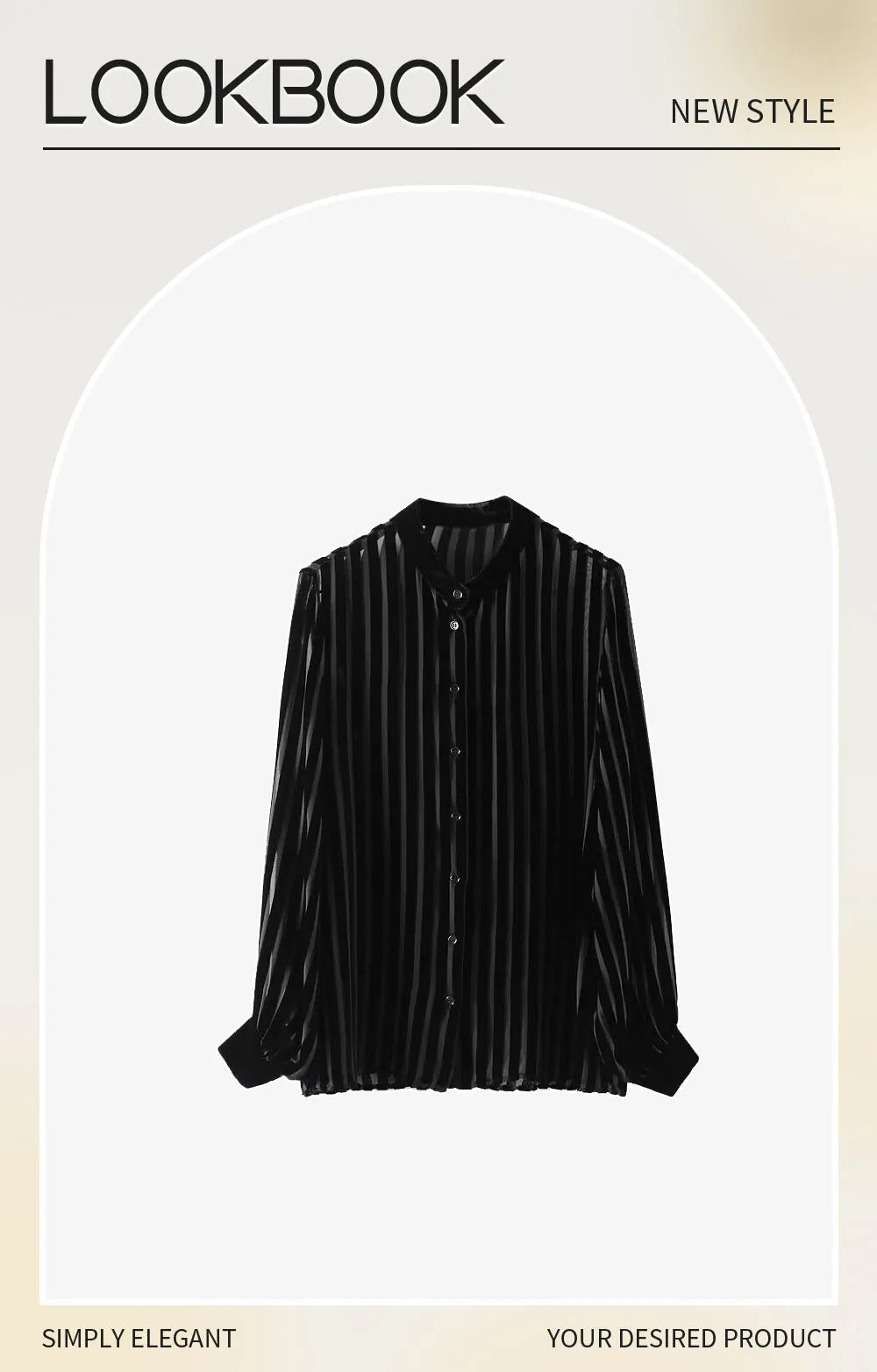 Versatile Blended Velvet Shirt for Women Lightweight Simple Western Style Spring Summer Top