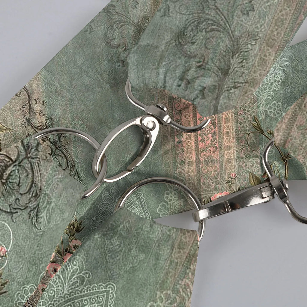 Wide Leg Sleeveless Overalls for Women Casual Loose Fit Jumpsuit with Retro Print Metal Buttons Long Pants Romper with Functional Pockets