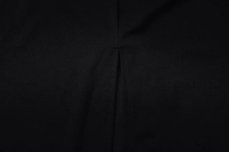 Black One Shoulder Bodycon Evening Dress Backless Chic