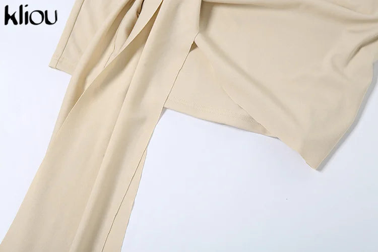 3D Floral Patchwork Two Piece Set for Women Slim Strapless Irregular Shape Top with Bandage Hip Skirt Stylish Holiday Outfit