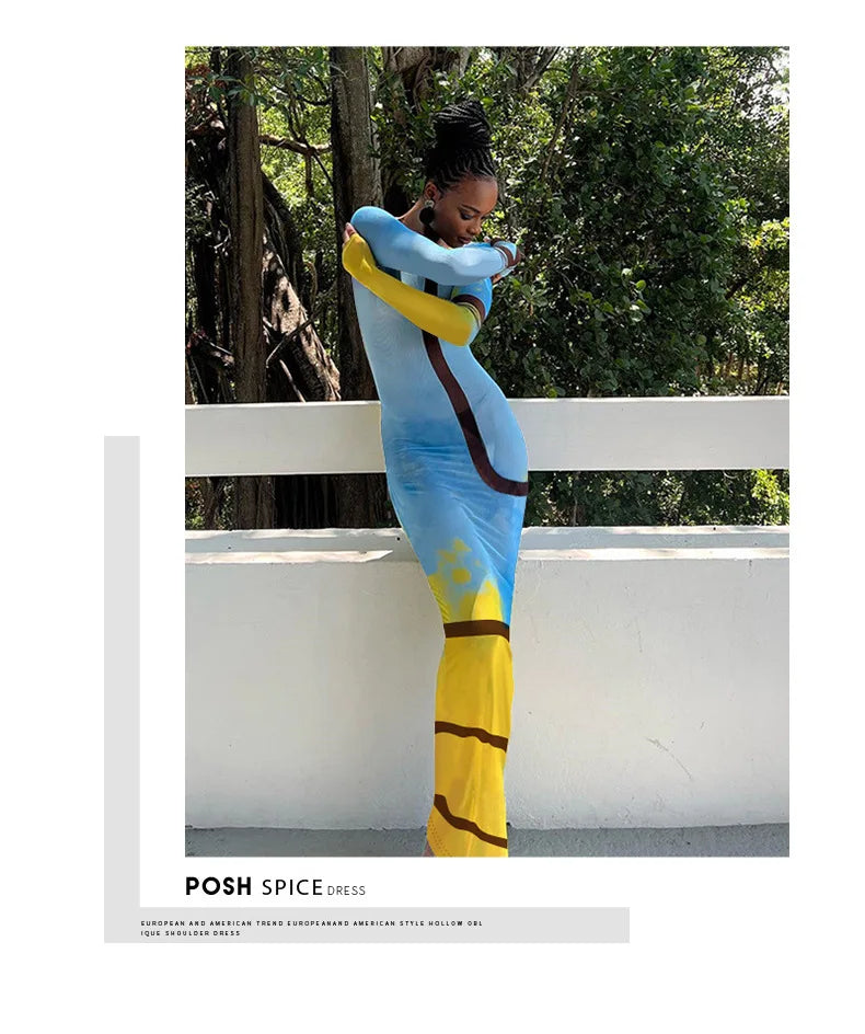 Plus Size Sheer Gauze Dress See Through Beach Cover Up