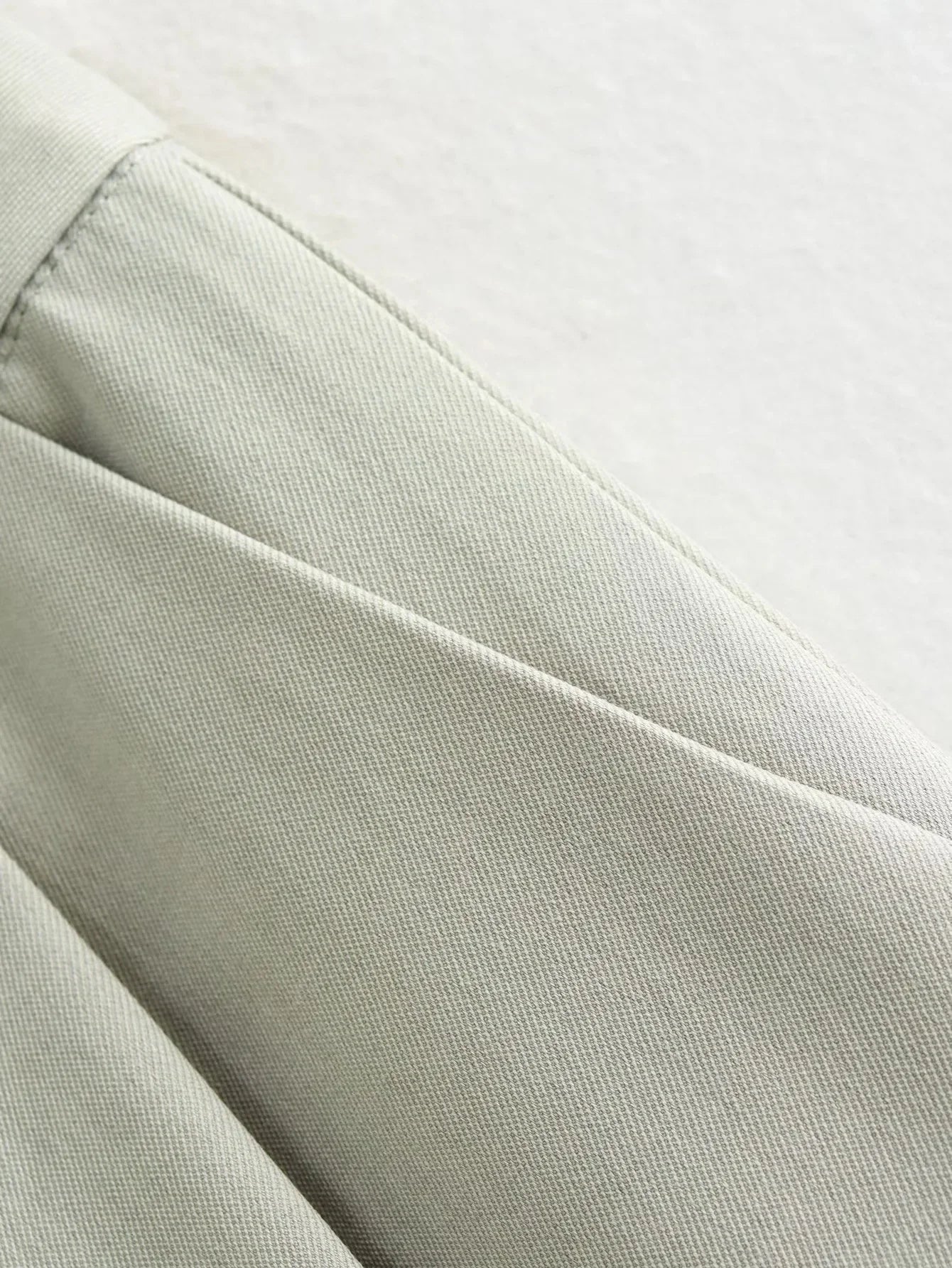 Casual Women Solid Suit Set with Pockets Turn Down Collar Short Jacket and Chic Wide Leg Pants for Spring and Summer Streetwear