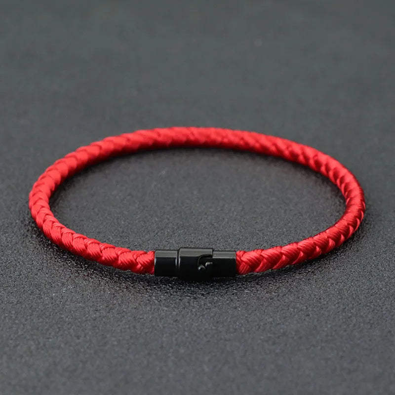 Grade A Lucky Red Thread Bracelet for Men and Women Magnetic Couple Bracelet for Wealth and Prosperity