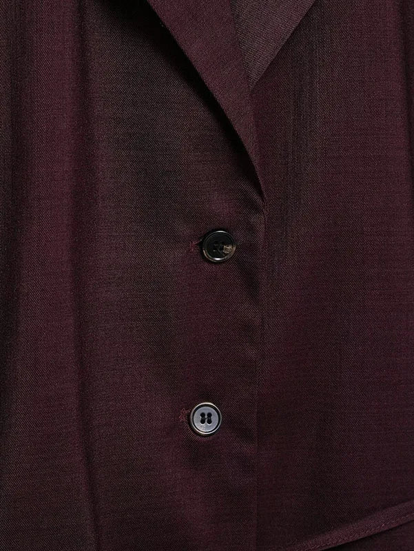 Women 2 Piece Suit Set Blazer And Wide Leg Trousers