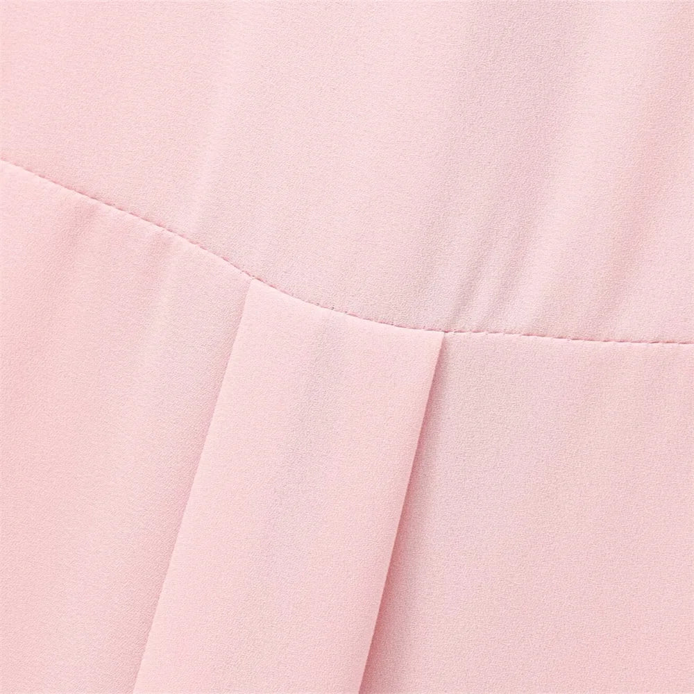 Velvet Bow Accent Single Breasted Flip Collar Long Sleeve Casual Shirt for Women